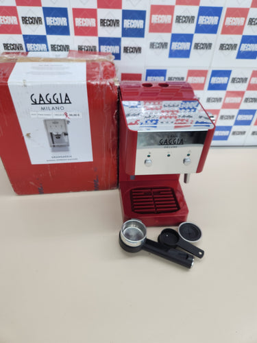 Cafetera 950W, 1L de espresso manual, color rojo Gaggia RI8425/22